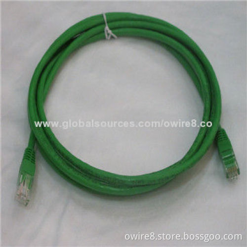 Flat patch cord cat6 with PVC jacket, 2m passed fluke test